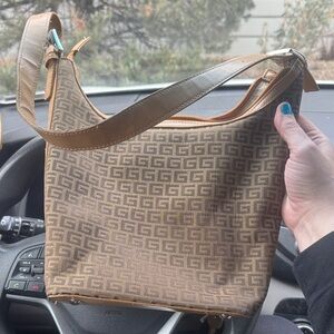 G Brown monogrammed Shoulder Bag